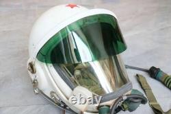 High Altitude MiG-21 Jets Pilot Flight Helmet, 1#(largest). No. 8596033