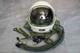 High Altitude MiG-21 Pilot Flight Helmet, Pull down sun visor