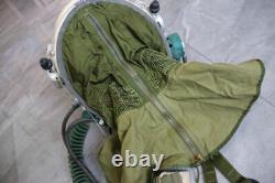 High Altitude MiG-21 Pilot Flight Helmet, Pull down sun visor