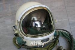 High Altitude MiG-21 Pilot Flight Helmet, Pull down sun visor(Free USA tariff)