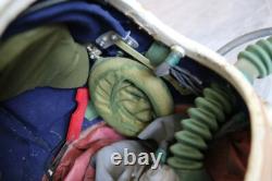 High Altitude MiG-21 Pilot Flight Helmet, Pull down sun visor(Free USA tariff)