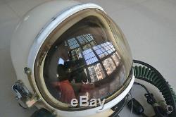 High Altitude MiG-23 Pilots Pressure Helmet, Flight Suit BKK-15K
