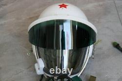 High Altitude Mig-21 Fighter Pilot Flight Helmet, No. 0803023