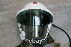 High Altitude Mig-21 Fighter Pilot Flight Helmet, No. 0803023