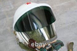 High Altitude Mig-21 Fighter Pilot Flight Helmet, No. 0803027