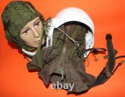 High Altitude Mig Fighter Pilot Flight Helmet Anti-gravity Flight Suit $ 399.9