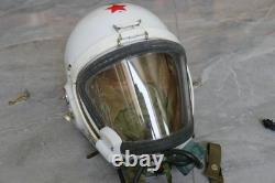 High Altitude Mig Fighter Pilot Helmet, Anti G Load Fly Suit