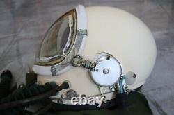 High Altitude Pilot Flight Helmet, Pull Down Sunvisor