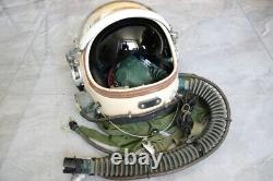 High Altitude Pilot Flight Helmet, Pull Down Sunvisor