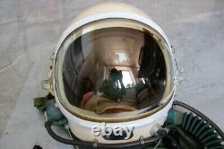 High Altitude Pilot Flight Helmet, Pull Down Sunvisor, Fly Suit Dc-6