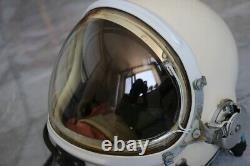 High Altitude Pilot Flight Helmet, Pull Down Sunvisor, Fly Suit Dc-6