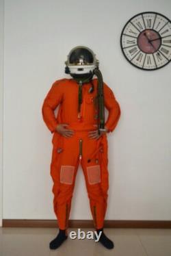 High Altitude Sealed Fighter Pilot Helmet, Compensatory Pressure Suit DC-6