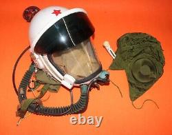 High altitude Fighter Pilot Flying Helmet + Hat 0101