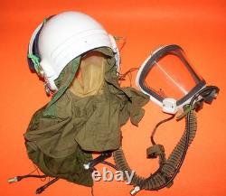 High altitude MiG-21 Fighter Pilot Flight Helmet 1# Pressure+ fly suit 1#