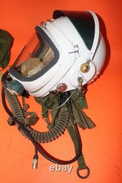 High altitude MiG-21 Fighter Pilot Flight Helmet 1# Pressure+ fly suit 1#