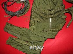 High altitude MiG-21 Fighter Pilot Flight Helmet 1# Pressure fly suit 2#