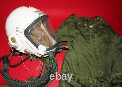 High altitude MiG-21 Fighter Pilot Flight Helmet 1# Pressure fly suit 2#