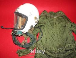 High altitude MiG-21 Fighter Pilot Flight Helmet 1# Pressure fly suit 2#