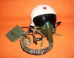 High altitude MiG-21 Fighter Pilot Flight Helmet 2#