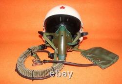 High altitude MiG-21 Fighter Pilot Flight Helmet 2#