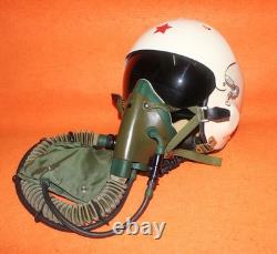 High altitude MiG-21 Fighter Pilot Flight Helmet 2#