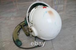 High altitude MiG-21 Fighter Pilot Flight Helmet, Drop Down sunvisor