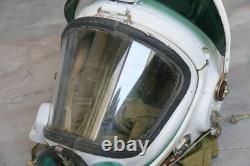 High altitude MiG-21 Fighter Pilot Flight Helmet, Drop Down sunvisor
