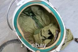 High altitude MiG-21 Fighter Pilot Flight Helmet, Drop Down sunvisor