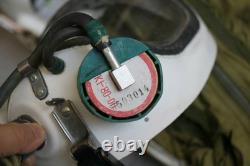 High altitude MiG-21 Fighter Pilot Flight Helmet, Drop Down sunvisor