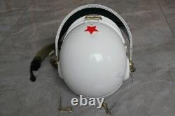 High altitude MiG-21 Fighter Pilot Flight Helmet, No. 1305144
