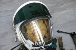 High altitude MiG-21 Fighter Pilot Flight Helmet Tk-1, No. 0503129