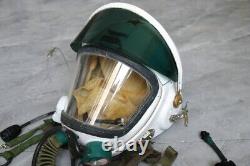 High altitude MiG-21 Fighter Pilot Flight Helmet Tk-1, No. 0503129