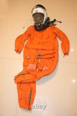 High altitude Mig-21 Fighter Pilot Flight Helmet, Compensatory Suit