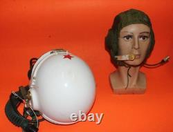 High altitude Mig Fighter Pilot Flight Helmet 1# $ 249.9 (Free USA Tariffs)