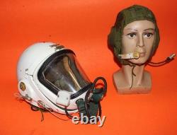 High altitude Mig Fighter Pilot Flight Helmet 1# $ 249.9 (Free USA Tariffs)