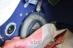 High altitude Sealed Fighter Pilot Flight Helmet(4A/1#), +cap +Bag, $980