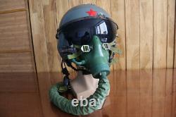 High altitude fighter pilot flight Helmet oxygen mask