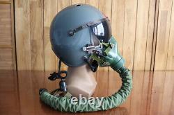 High altitude fighter pilot flight Helmet oxygen mask