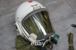 High altitude mig-21 fighter pilot helmet, Stunt flight Suit