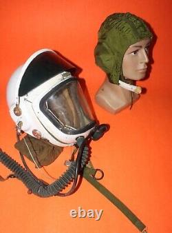 High altitude mig Fighter Pilot Flight Helmet +Hat 1# XXL $249.9