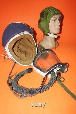 High altitude mig Fighter Pilot Flight Helmet +Hat 1# XXL $249.9