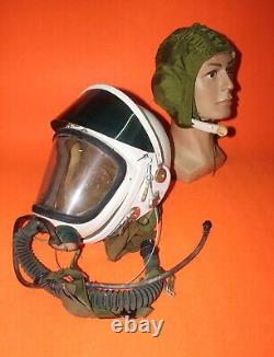 High altitude mig Fighter Pilot Flight Helmet +Hat 1# XXL $249.9