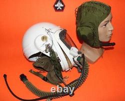 High altitude mig Fighter Pilot Flight Helmet +Hat $ 299.9