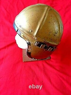 Historic! 1950's USMC Pilots Korean War Gentexite Flight Helmet size Large