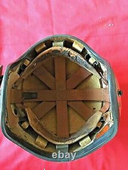 Historic! 1950's USMC Pilots Korean War Gentexite Flight Helmet size Large