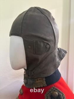 Inter World War British Empire Army Pilot Aviator Flight Aircraft Helmet Goggles