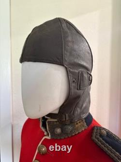 Inter World War British Empire Army Pilot Aviator Flight Aircraft Helmet Goggles