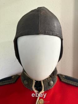 Inter World War British Empire Army Pilot Aviator Flight Aircraft Helmet Goggles