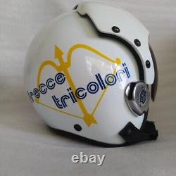 Italy Aerobatic Team Pilot Flight Helmet Hgu-33 + Bag