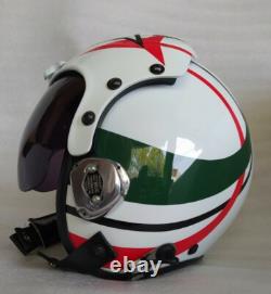 Italy Aerobatic Team /tricolori Aviator Flight Pilot Helmet Hgu-33